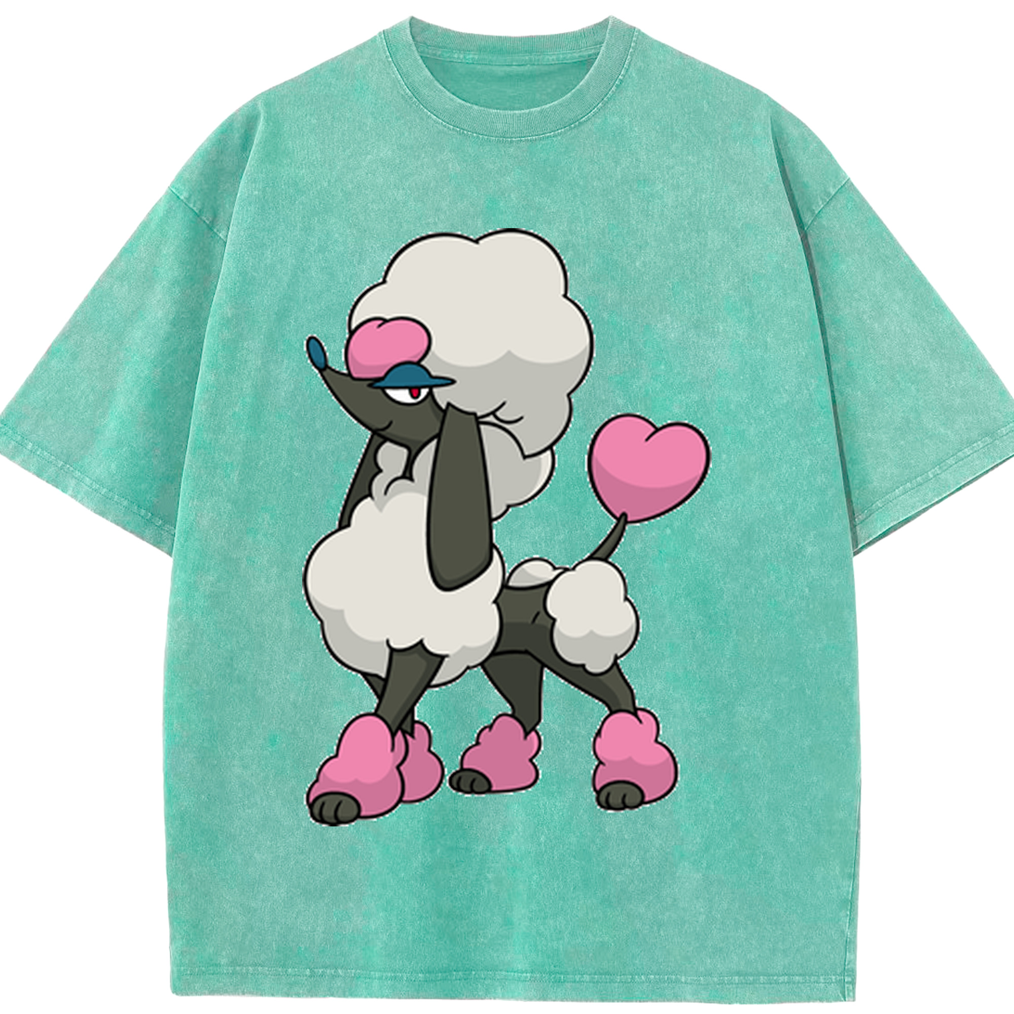 （画像用） ポケットモンスター Pokémon 綿100% ヴィンテージ風 半袖Tシャツ（フロントプリント）